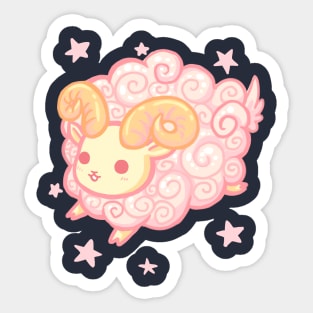 Pink Sheep Sticker